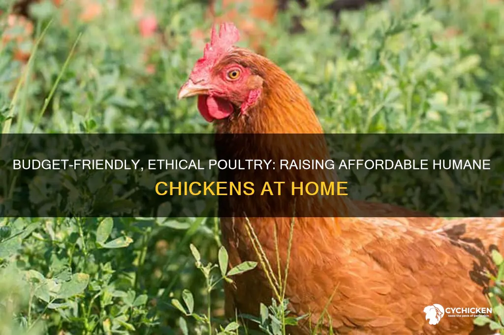 what is the cheapest humane chicken to raise