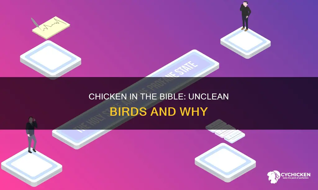 what is the chicken according to the bible unclean