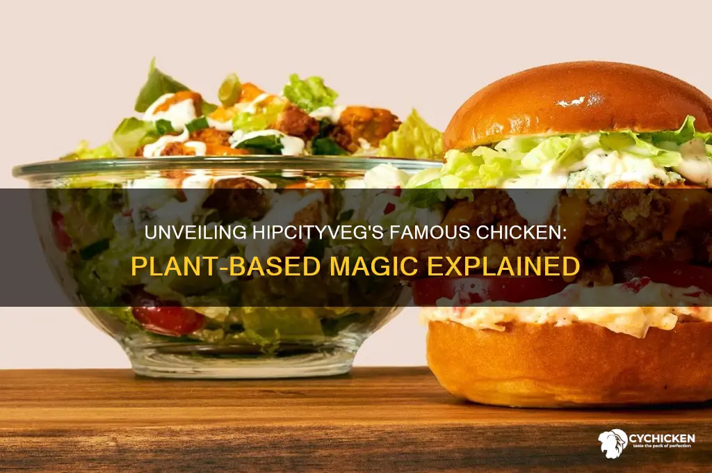 what is the chicken at hip city veg