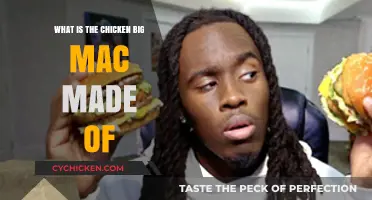 Unveiling the Chicken Big Mac: Ingredients and Flavor Breakdown