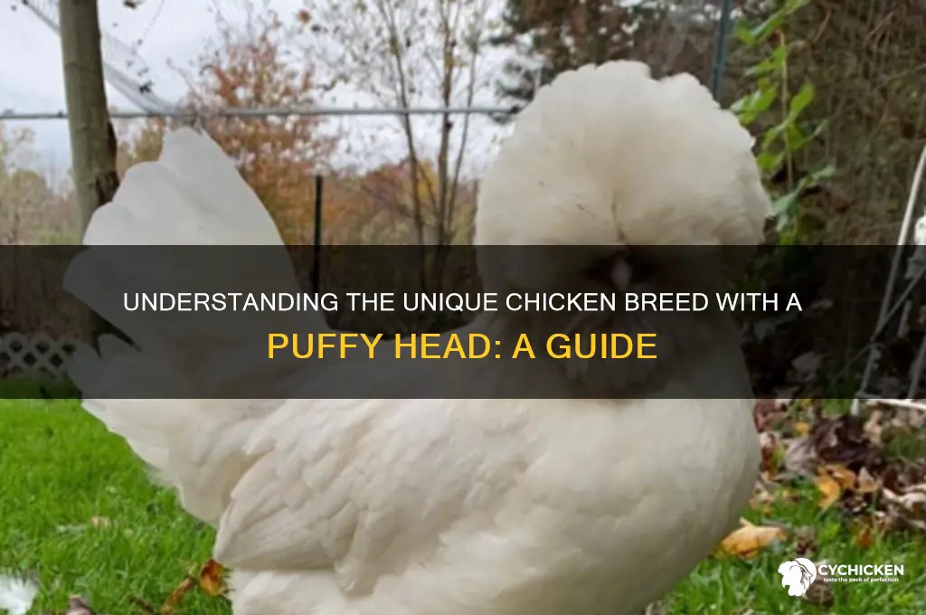 what is the chicken ith the puffy head