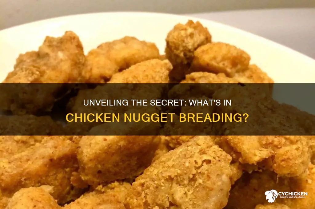 what is the chicken nugget breading made of