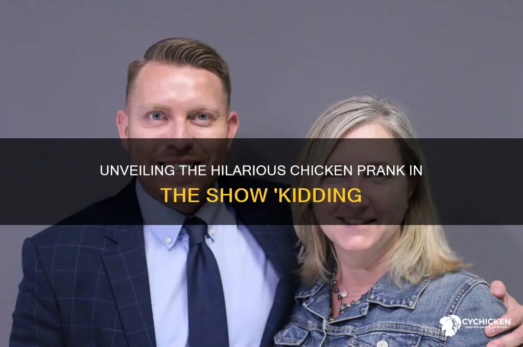 what is the chicken prank in the showkidding