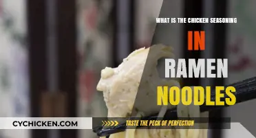 Unveiling the Secret Chicken Seasoning in Ramen Noodles