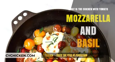 Chicken, Tomato, Mozzarella, Basil: A Classic Italian Dish