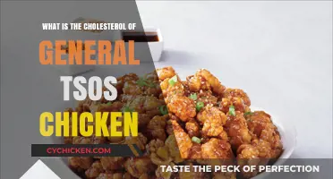 General Tso's Chicken Cholesterol Content: A Nutritional Breakdown