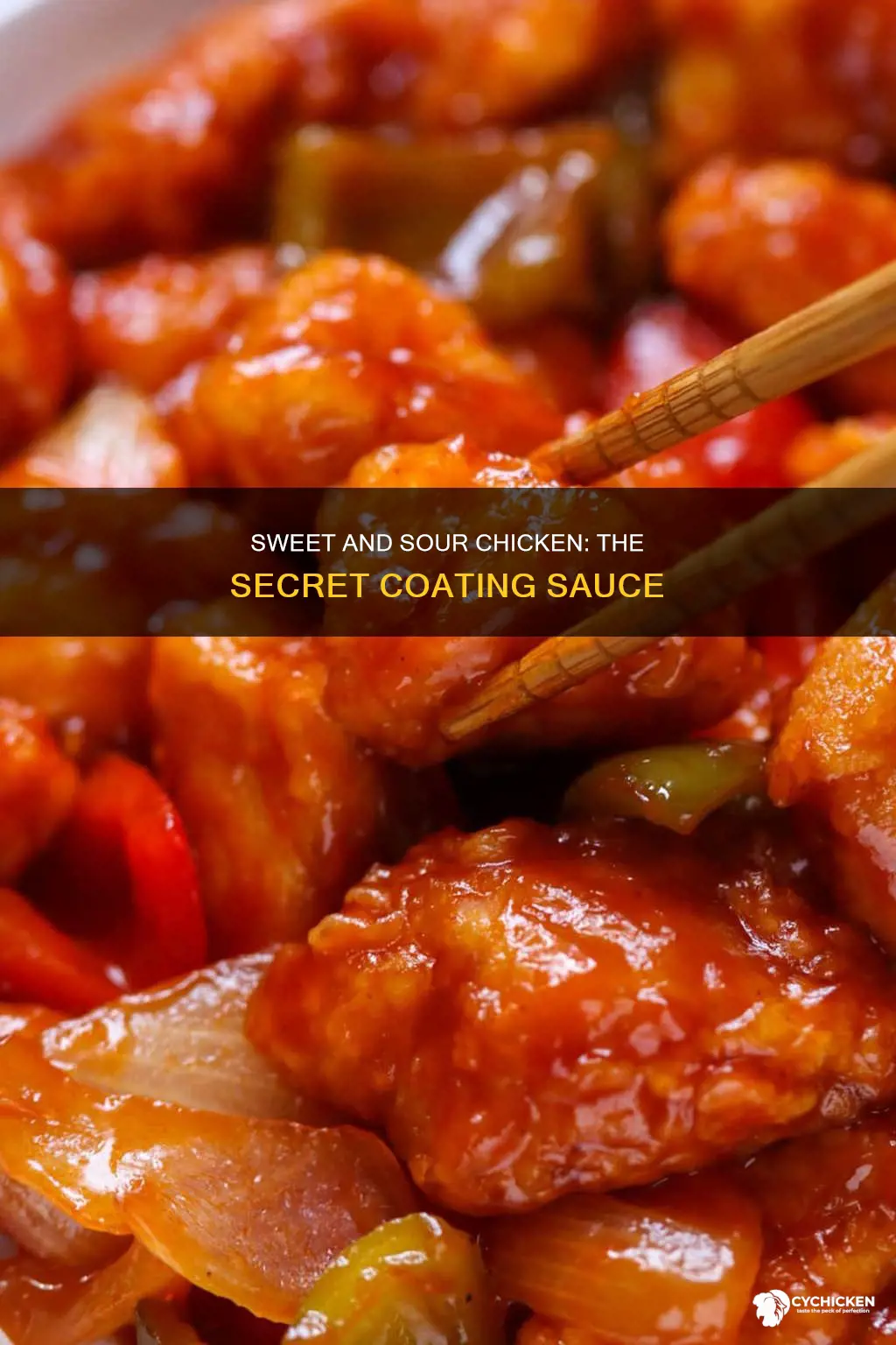 what is the coating on sweet and sour chicken
