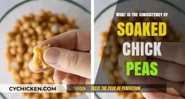 Soaked Chickpeas Consistency: Texture, Uses, and Cooking Tips Revealed