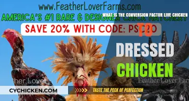Understanding the Chicken Conversion Factor: Live to Dressed