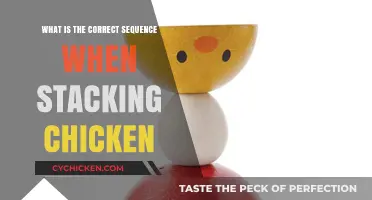 Mastering Chicken Stacking: The Correct Sequence for Perfect Layers