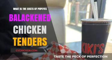 Popeyes' Blackened Chicken Tenders: How Much Do They Cost?