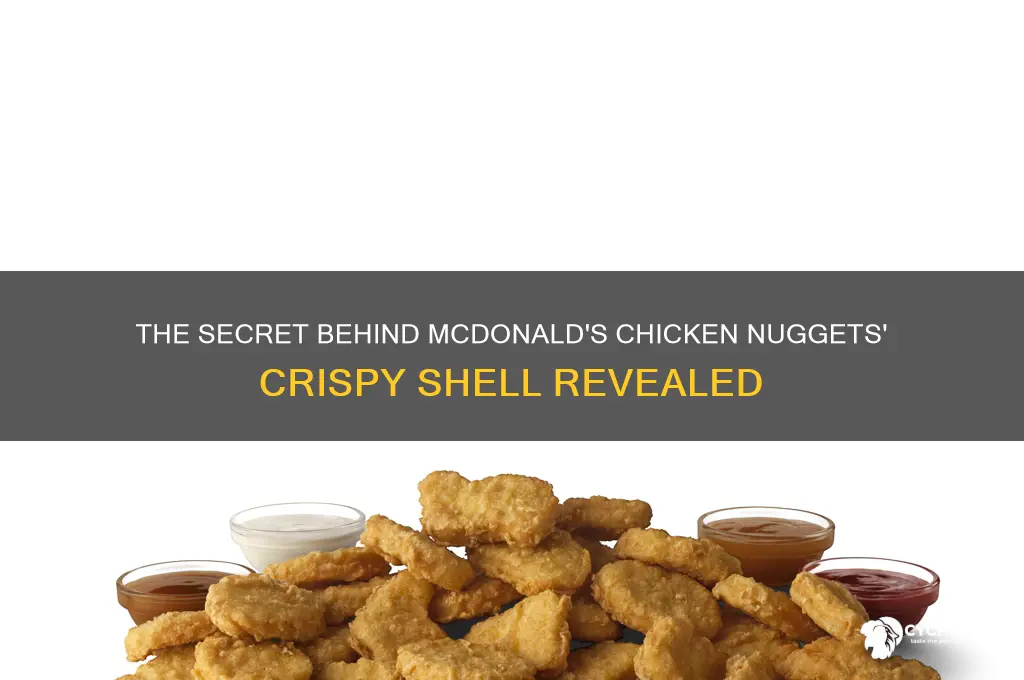 what is the crispy shell on mcdonalds chicken nuggets