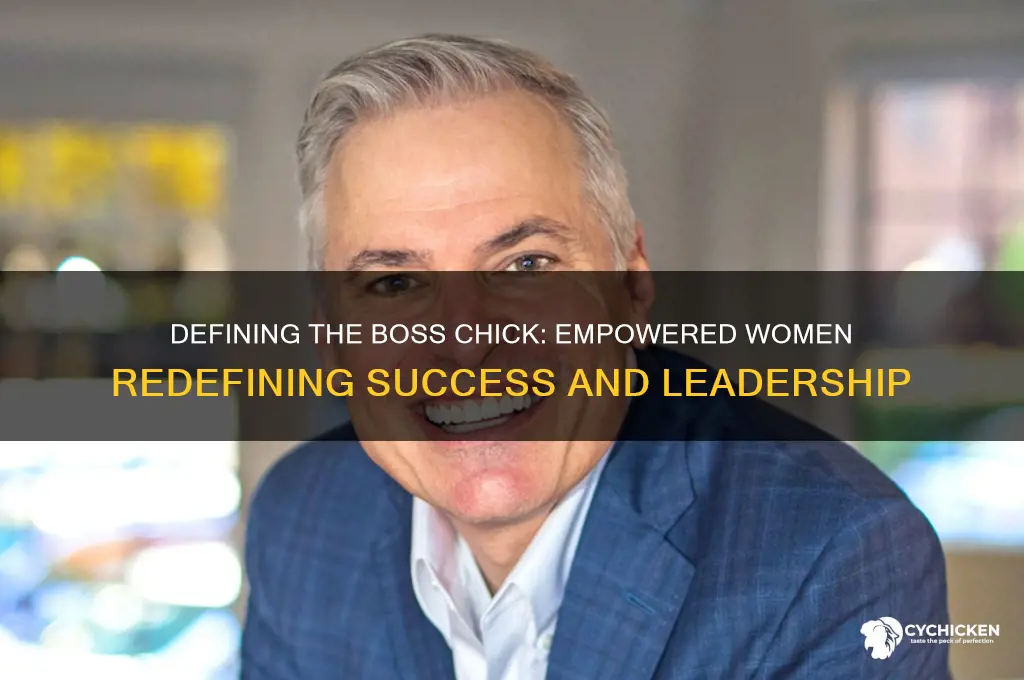 what is the definition of a boss chick