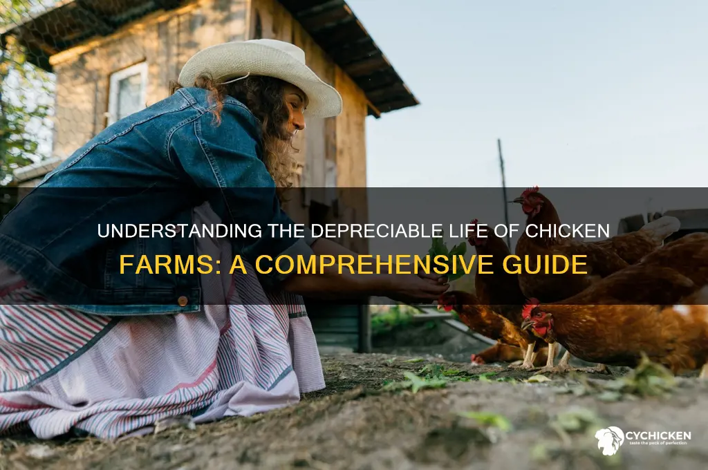 what is the depreciable life of chicken farms