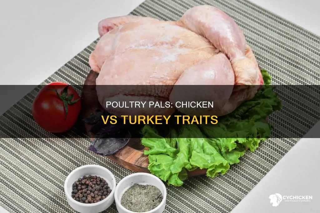 what is the difference between a chicken and a turkey
