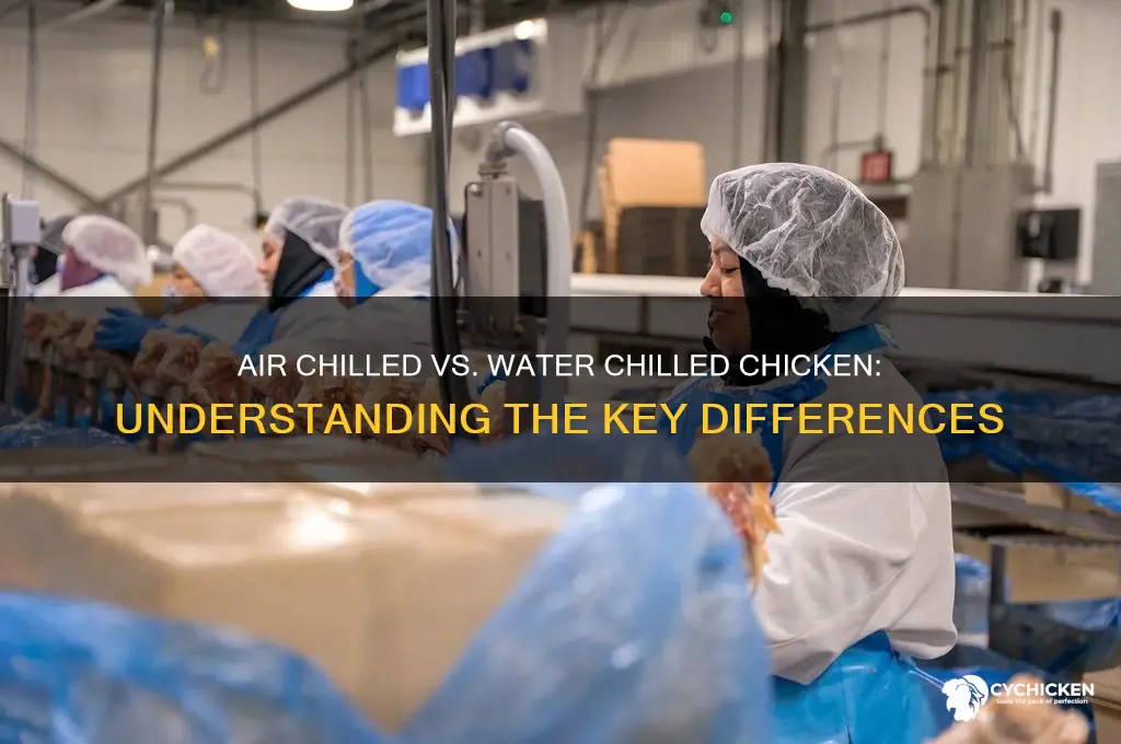 what is the difference between air chilled chicken