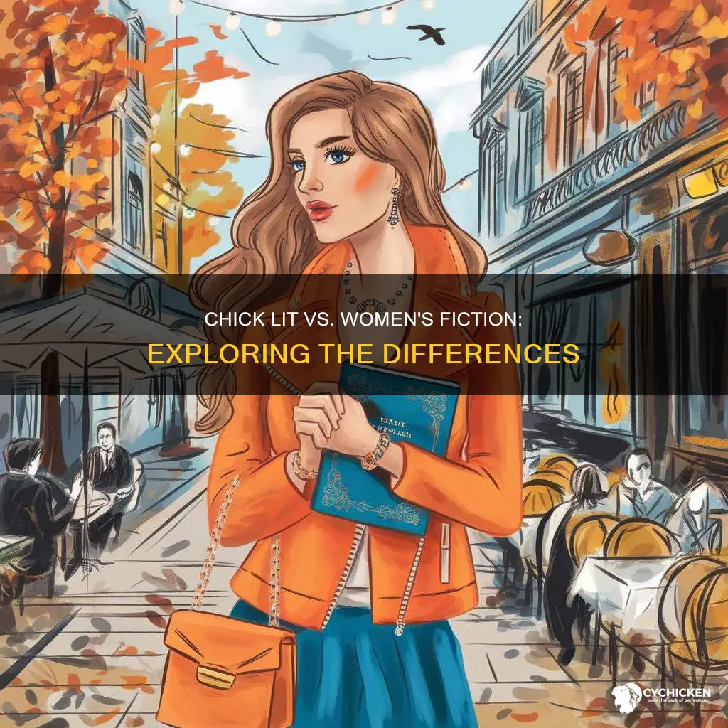 what is the difference between chick lit and women