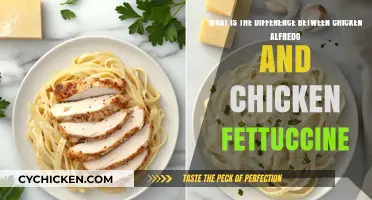 Chicken Alfredo vs. Chicken Fettuccine: What's the Difference?