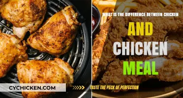 Chicken vs Chicken Meal: What's the Difference?