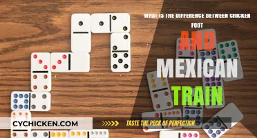 Chicken Foot vs Mexican Train: What's the Difference?