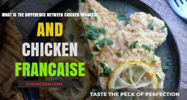 Chicken Francese vs. Chicken Française: What's the Difference?