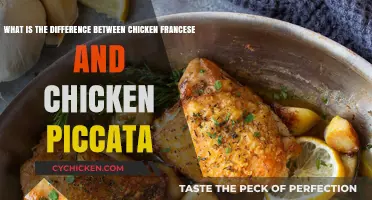 Chicken Francese vs. Piccata: What's the Difference?