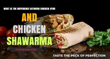 Chicken Gyro vs. Shawarma: What's the Difference?