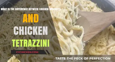 Spaghetti vs. Tetrazzini: Chicken, Cheese, and Cream
