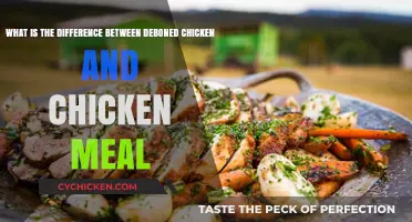 Deboned Chicken vs. Chicken Meal: What's the Difference?