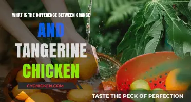 Tangerine or Orange Chicken: Know the Difference