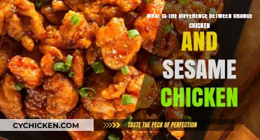 Sesame vs. Orange Chicken: What's the Difference?
