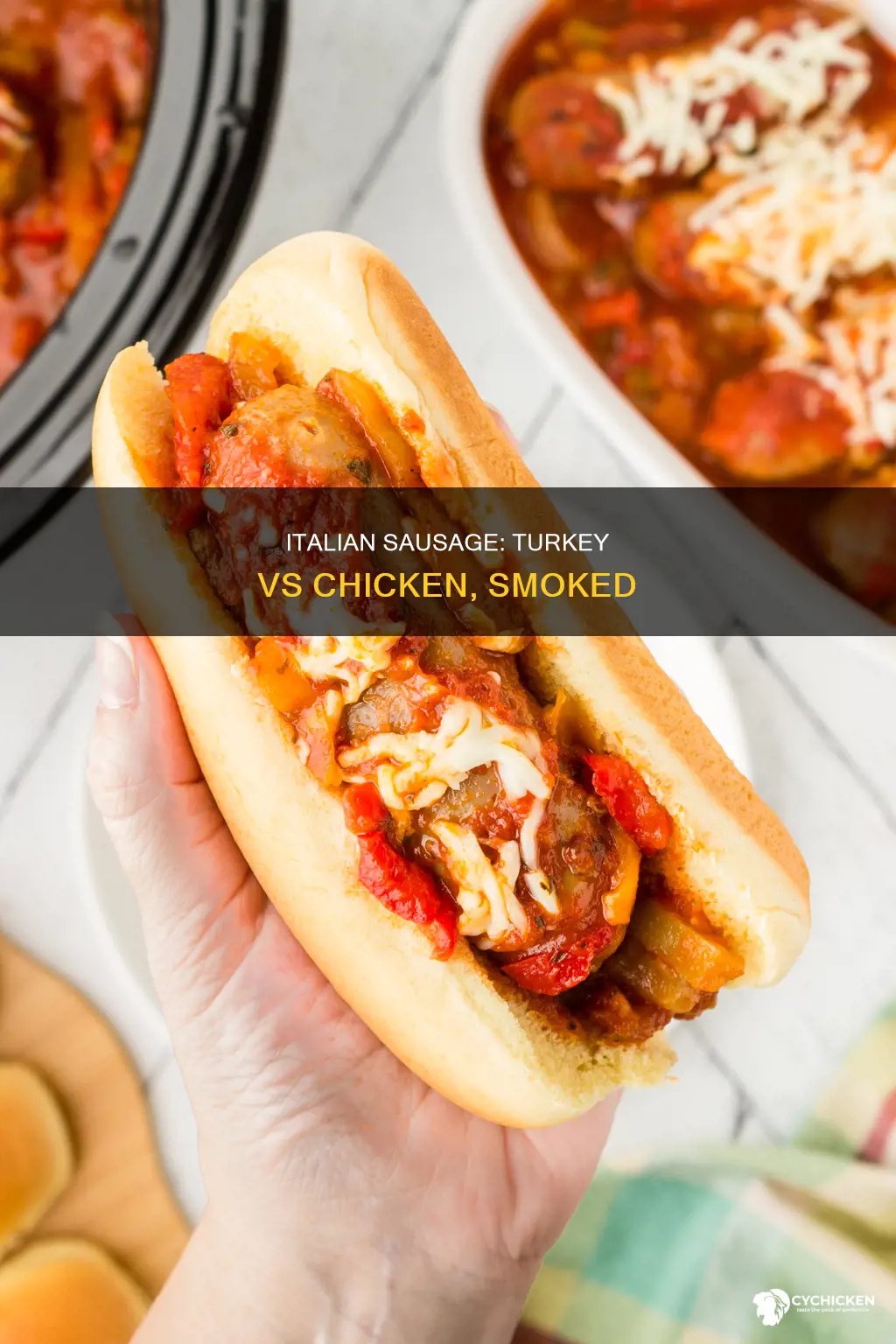 what is the difference betweensmoked italian turkey or chicken sausage