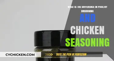 Poultry Dressing vs. Chicken Seasoning: What's the Difference?
