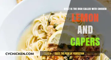 Chicken, Lemon, Capers: A Perfect Dish