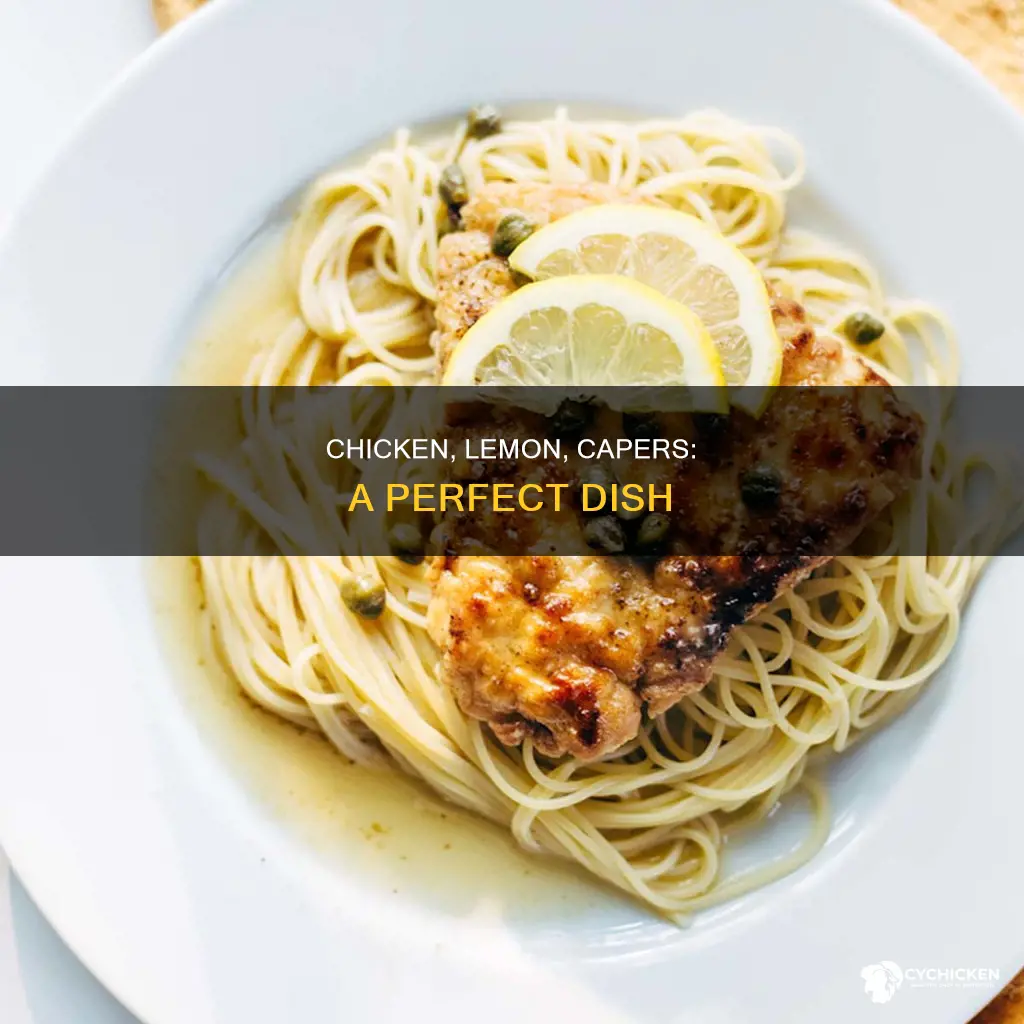 what is the dish called with chicken lemon and capers