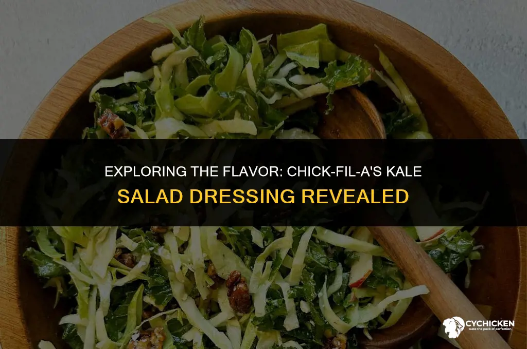 what is the dressing on chick fil a kale salad