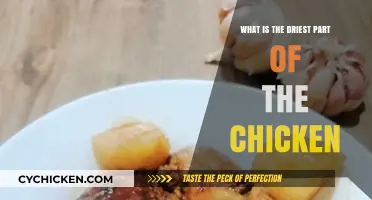 Uncovering the Driest Chicken Part: A Culinary Exploration