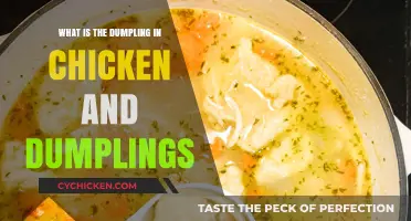 Unraveling the Mystery: What is the Dumpling in Chicken and Dumplings?