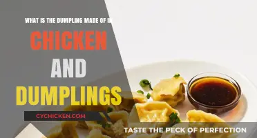 Chicken and Dumplings: What's in the Dough?