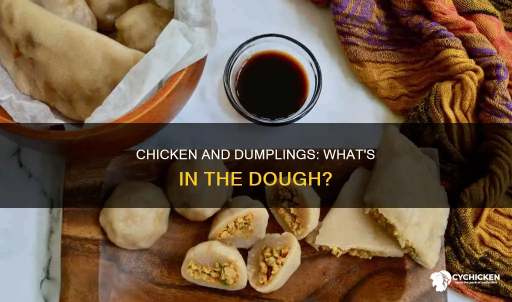what is the dumpling made of in chicken and dumplings