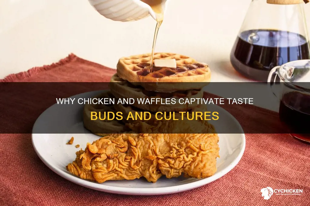 what is the fascination with chicken and waffles