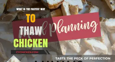 Quick Chicken Thawing: Safest and Fastest Methods to Defrost Poultry