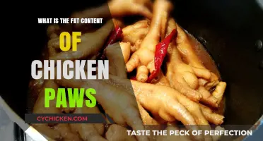 Exploring the Fat Content in Chicken Paws: A Nutritional Breakdown