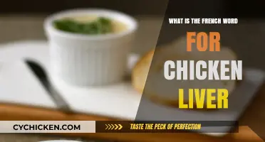 Discovering the French Word for Chicken Liver: A Culinary Translation Guide