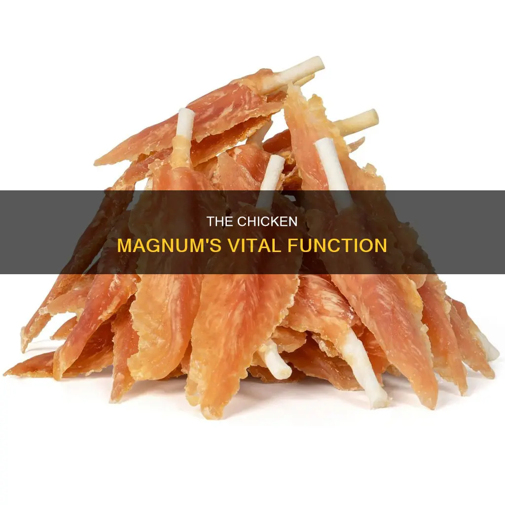 what is the function of the magnum in a chicken