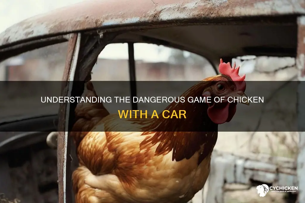 what is the game chicken with a car