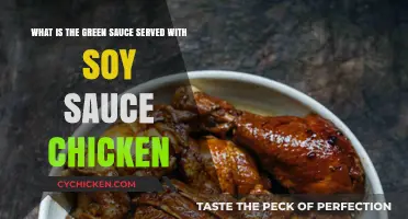 Unveiling the Secret: Green Sauce Paired with Soy Sauce Chicken