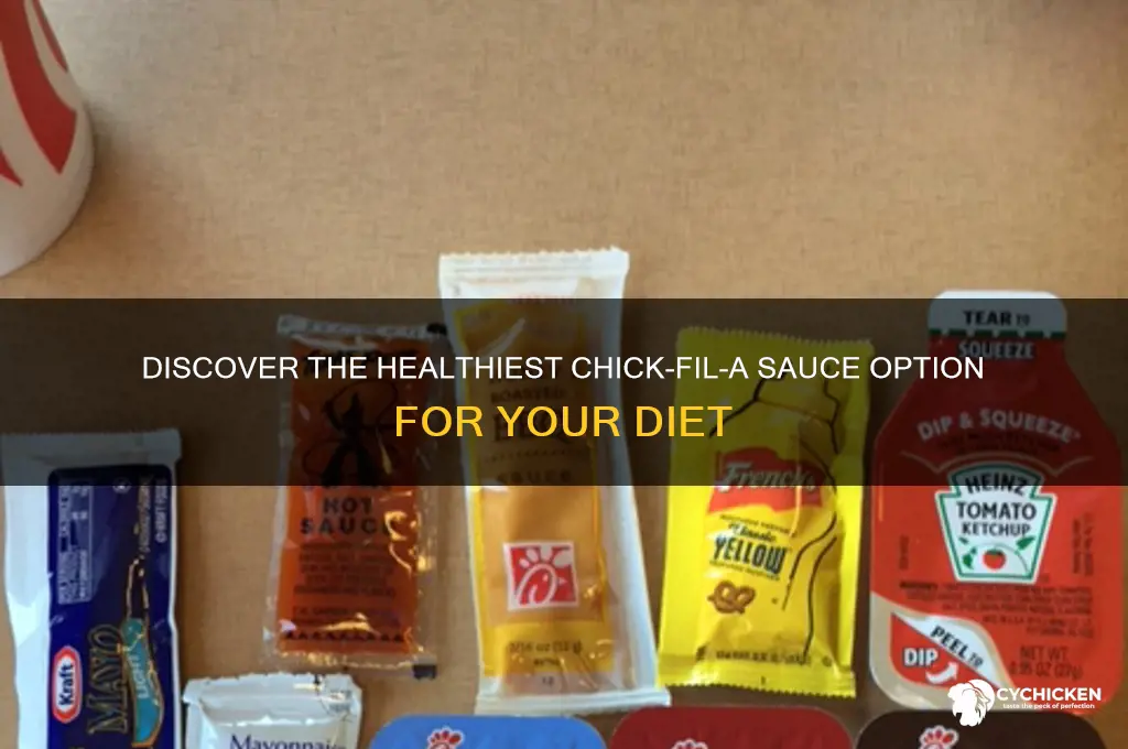 what is the healthiest chick fil a sauce