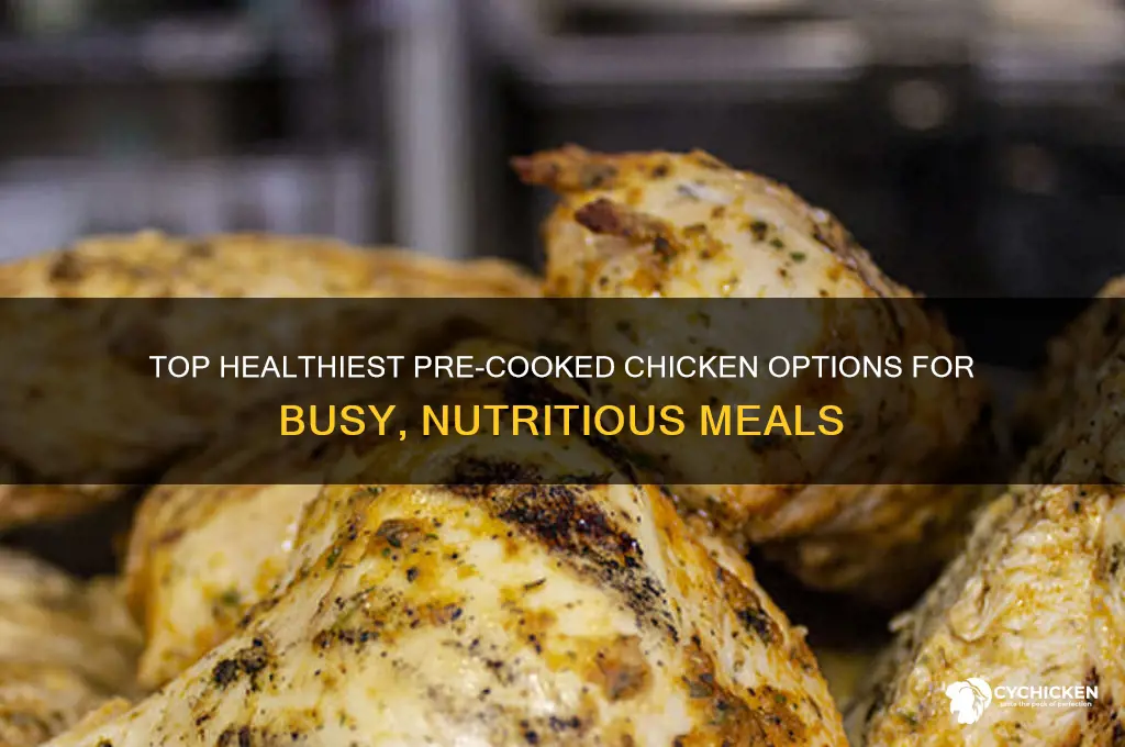 what is the healthiest pre cooked chicken to buy
