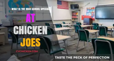 Chicken Joe's High School Special: Deals for Students
